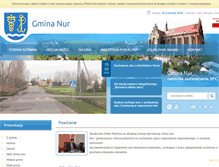 Tablet Screenshot of gminanur.pl